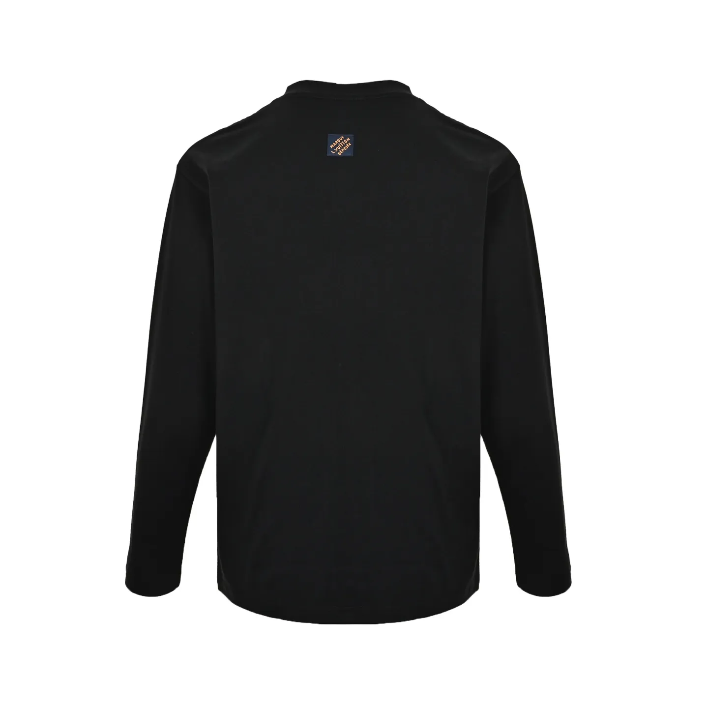 Louis Vuitton/Louis Vuitton long sleeves with cursive signature letters embroidered on the chest